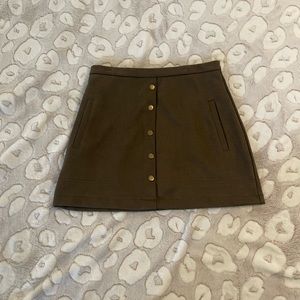 Dry goods small suede skirt
